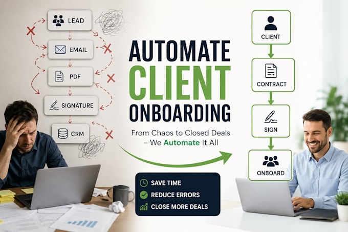 contract to payment automation proposal automate client contract workflow CRM
