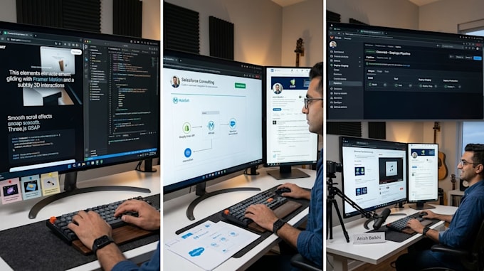build animated websites shopify stores and salesforce solutions