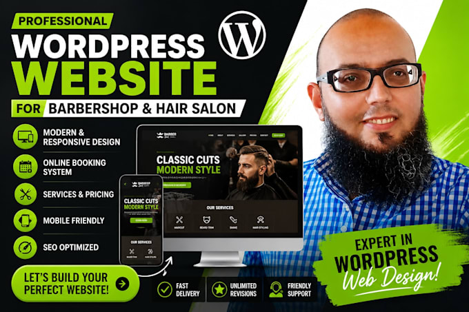 do logo design wordpress website