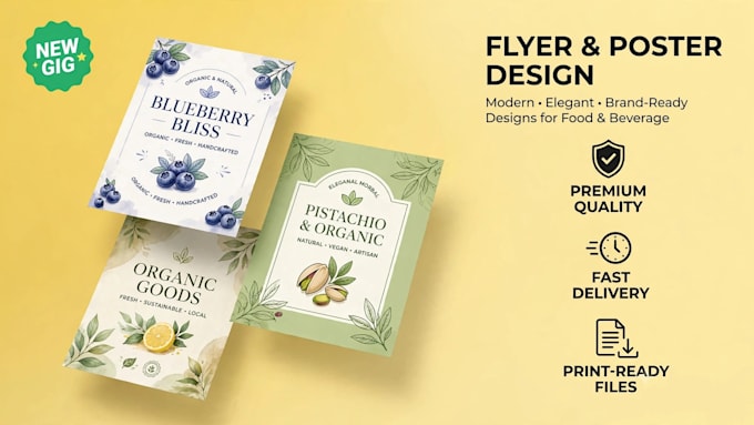posters , flyers , broucher for you business