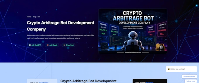 build crypto arbitrage bot, triangular arbitrage bot, dex arbitrage trading bot