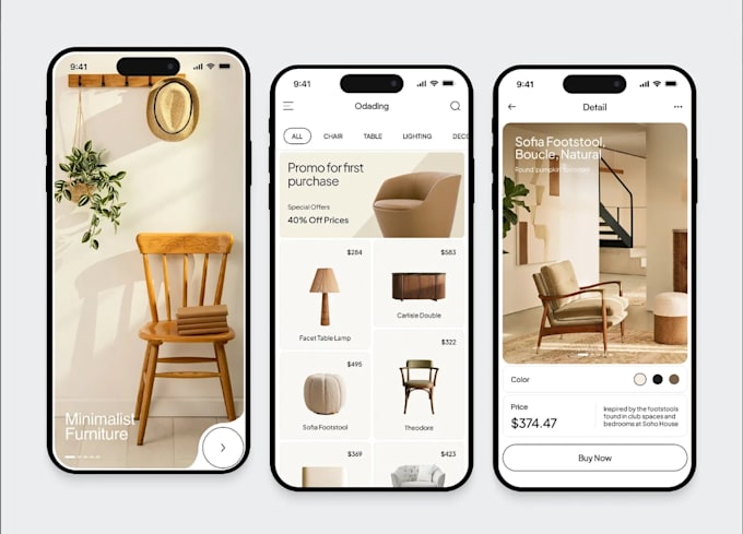 develop home decor app ar furniture app interior app