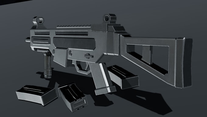 create model weapon 3d