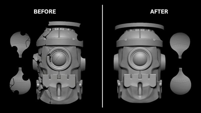 quickly fix, clean, modify and optimize your stl obj 3mf files for 3d printing
