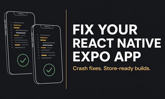 fix your react native or expo app and ship store updates