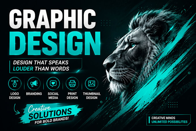 create impressive graphics with a modern style