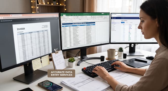 do your data entry works