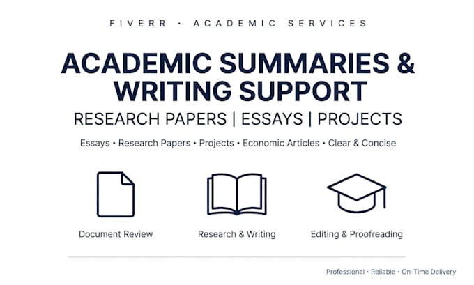 summarize research papers and economic articles