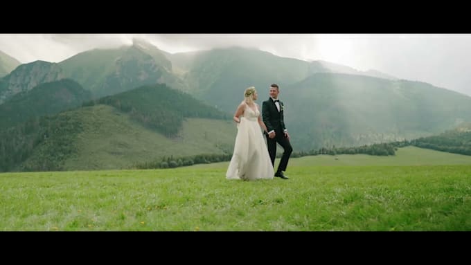 do wedding video editing and wedding highlight
