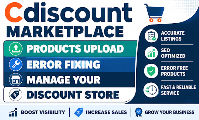 upload cdiscount maketplace products error fixing manage your cdiscount store