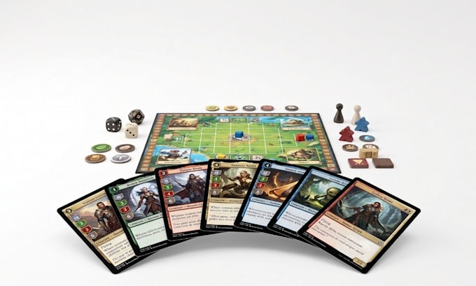 develop board game, board game design, card game development and game mechanics