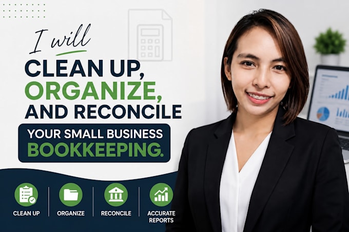 do bookkeeping clean up and catch up