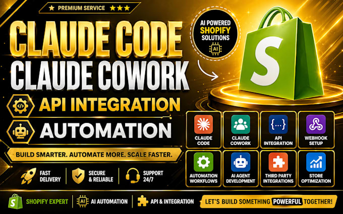 claude code claude cowork api integration automation build shopify with claude