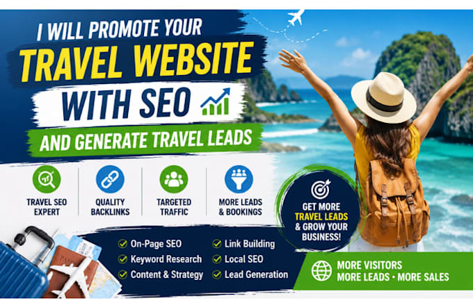 promote your travel website with SEO and generate travel leads
