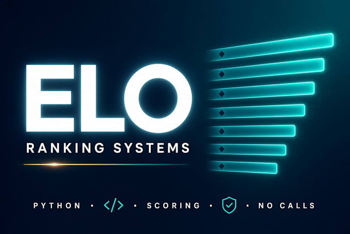 design an elo, rating, or ranking system in python
