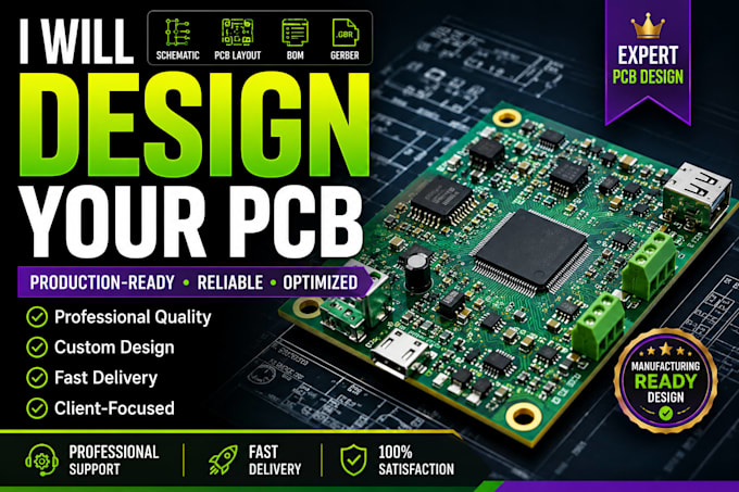 do esp32 pcb design iot pcb schematic layout and electronics hardware design
