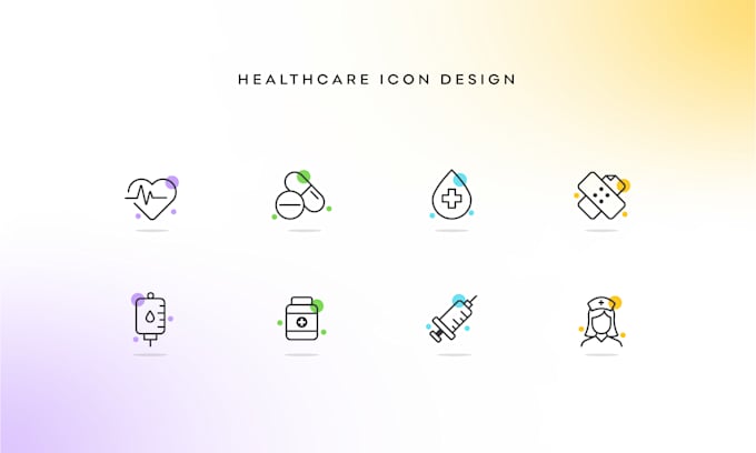 design minimalist custom icon design for your app website or brand