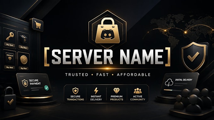 make a discord sever for you with your theme choice