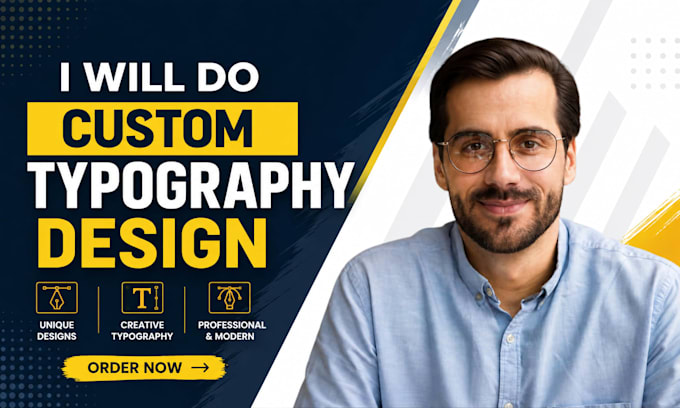 do custom typography design