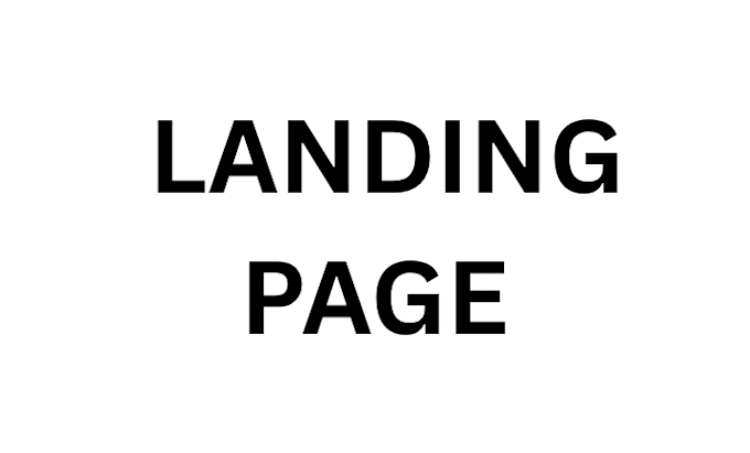 design high converting landing page