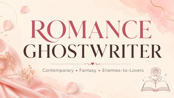 ghostwrite any intense romance novel of your choice