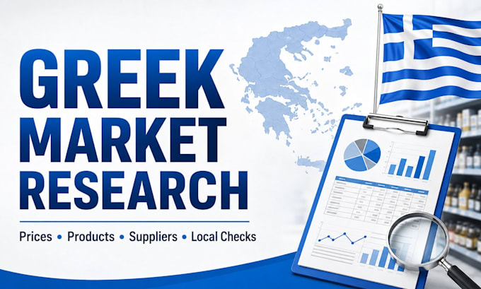 conduct local market research in greece
