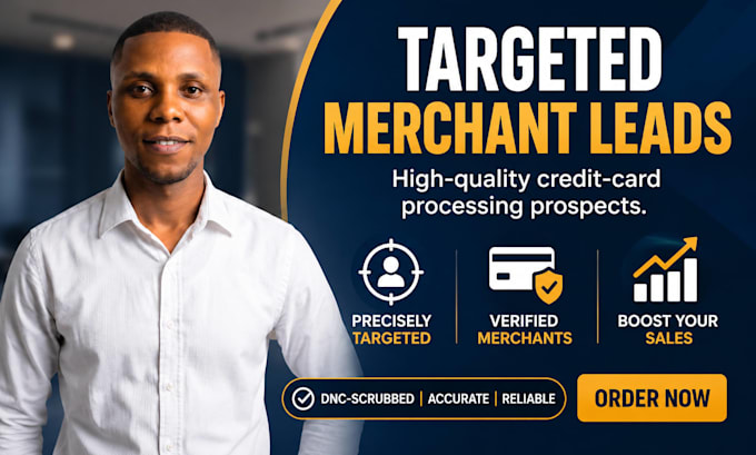 generate high quality credit card processing leads