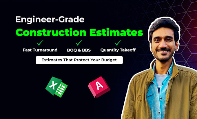 do accurate construction estimate, boq, and quantity takeoff