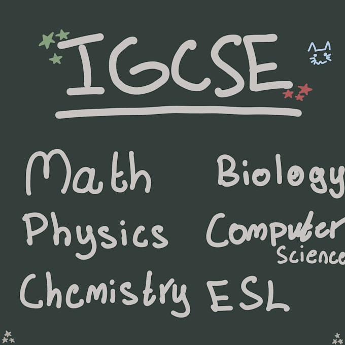 prepare and tutor student for their igcse exams