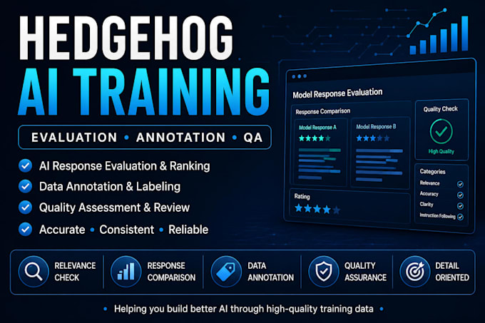 handle hedgehog ai and evaluation tasks professionally