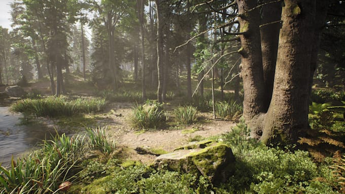 create 3d game environment unreal engine,unity scene level design,open world map