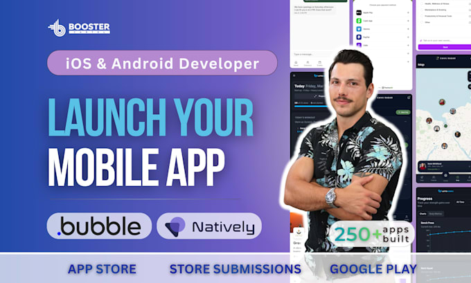 do ios and android mobile app development with bubble