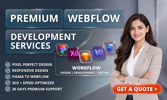 do webflow website development, figma to webflow and SEO