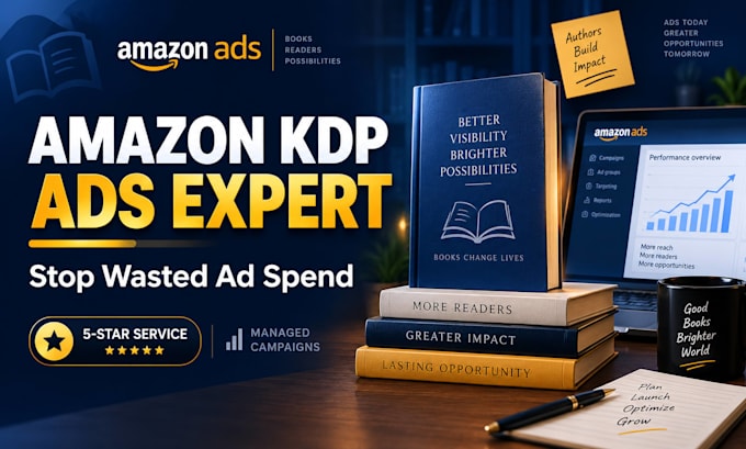 manage amazon KDP ads and optimize book advertising campaigns