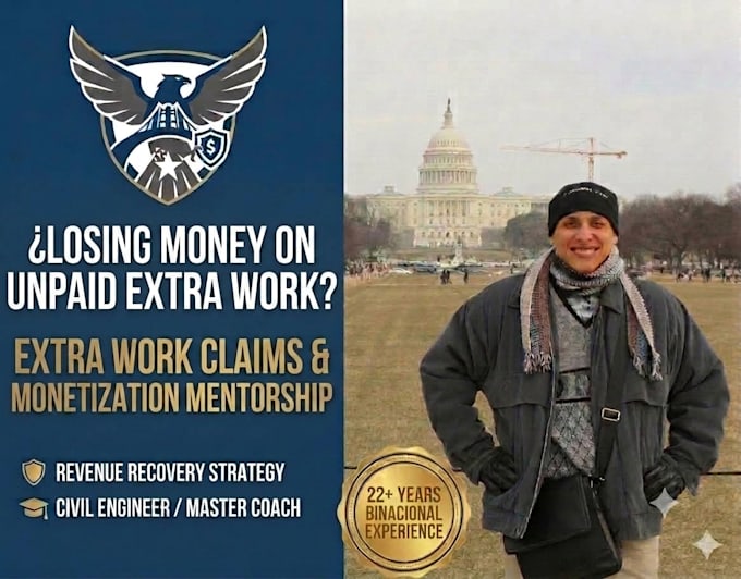 be your mentor for claims and negotiation of extra works