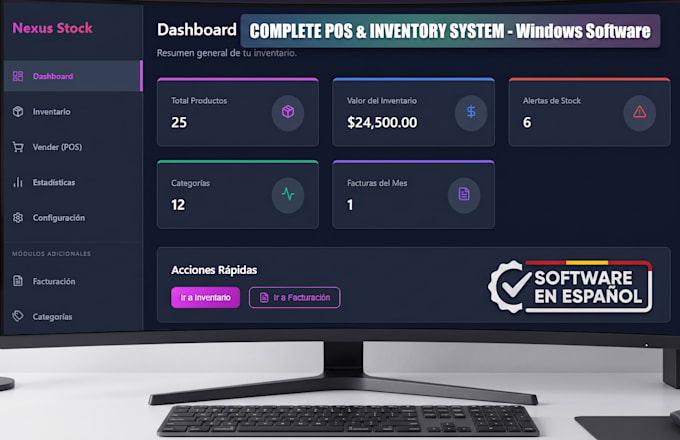 provide a complete pos and inventory management software