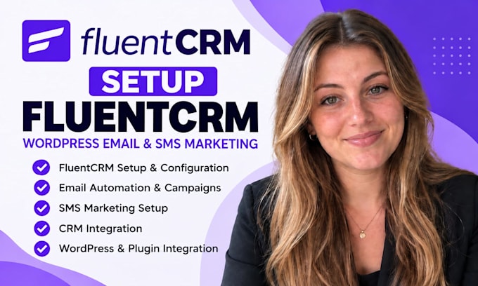 setup fluentcrm wordpress email fluentcrm email sms marketing crm integration