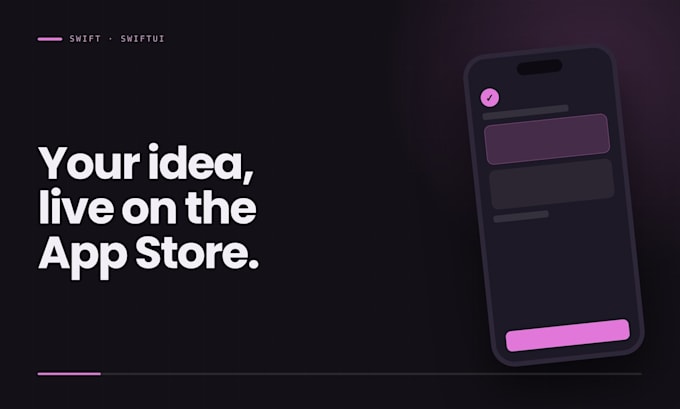 develop your native ios app mvp in swift and swiftui