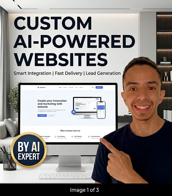 build a custom ai powered website