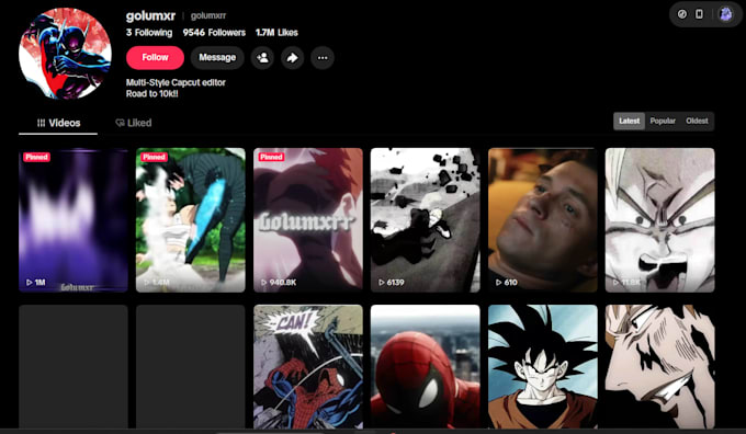 create scroll stopping tiktok edits for you