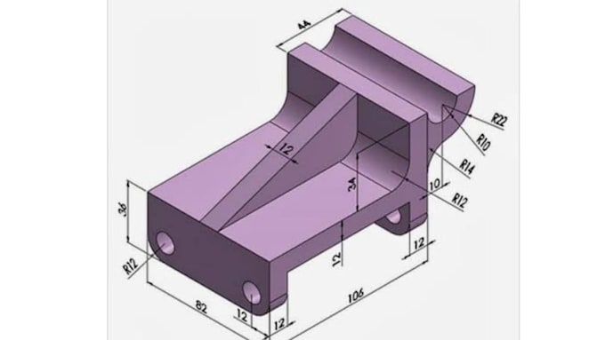 create 3d cad models and mechanical parts in solidworks