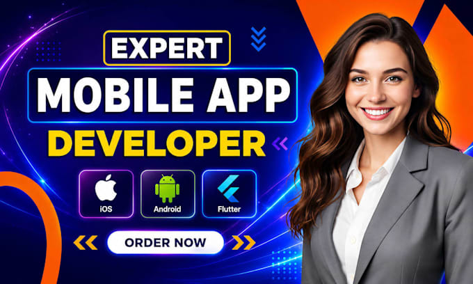 build affordable flutter apps for ecommerce, foods and online businesses