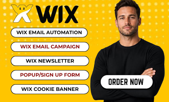 wix email automation popups cookie consent banners and forms