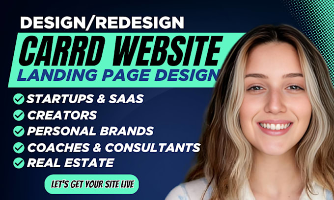 design modern carrd website carrd landing page redesign carrd website