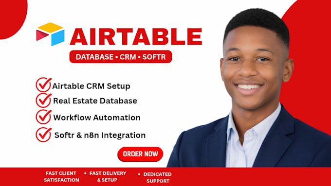 airtable expert airtable real estate airtable business database crm softr n8n ai