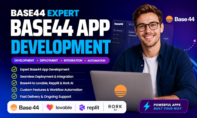 base44 expert base44 app development deployment base44 to lovable replit rork ai