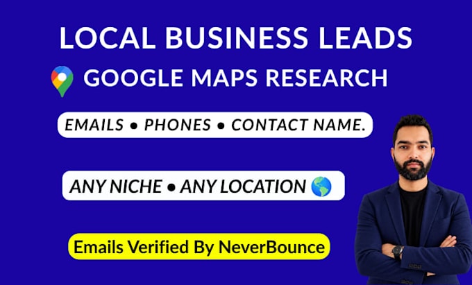 build targeted local business leads from google maps