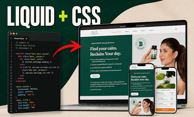 customize your shopify theme with liquid css and custom sections