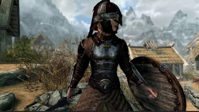 create and port skyrim mods with armor weapons and characters