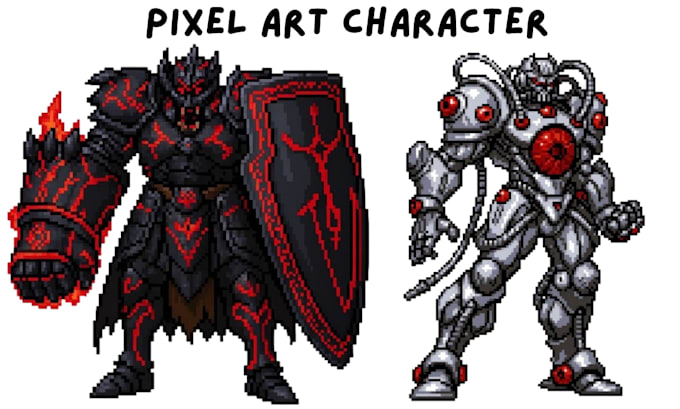 pixel art character pixel sprite sheet character design pixel art animation 8bit